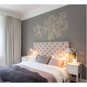 Декорация за стена | Спалня  | Нежно цвете